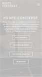 Mobile Screenshot of hoopsconcierge.com